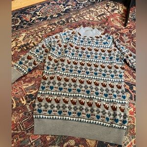 Foxy Unique Vintage Sweater